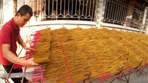 ハノイ線香村体験